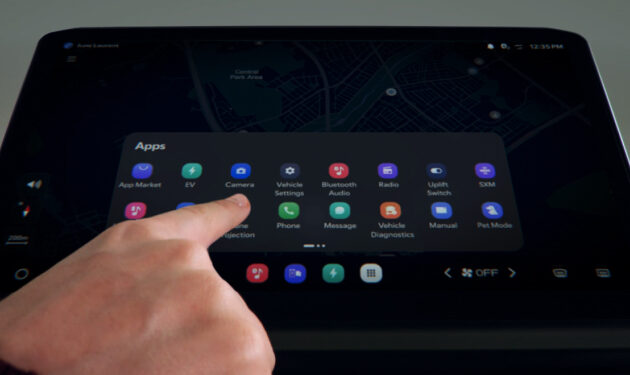 Kia PV5 Chassis Cab Drittanbieter Apps