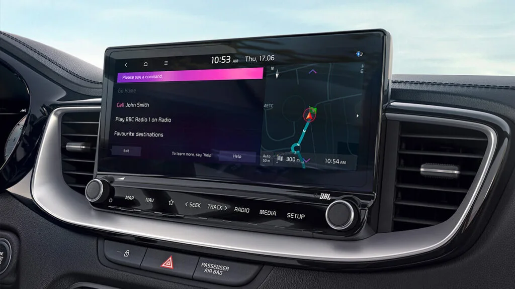 Symbolbild Kia Ceed Connect On-Board-Services.