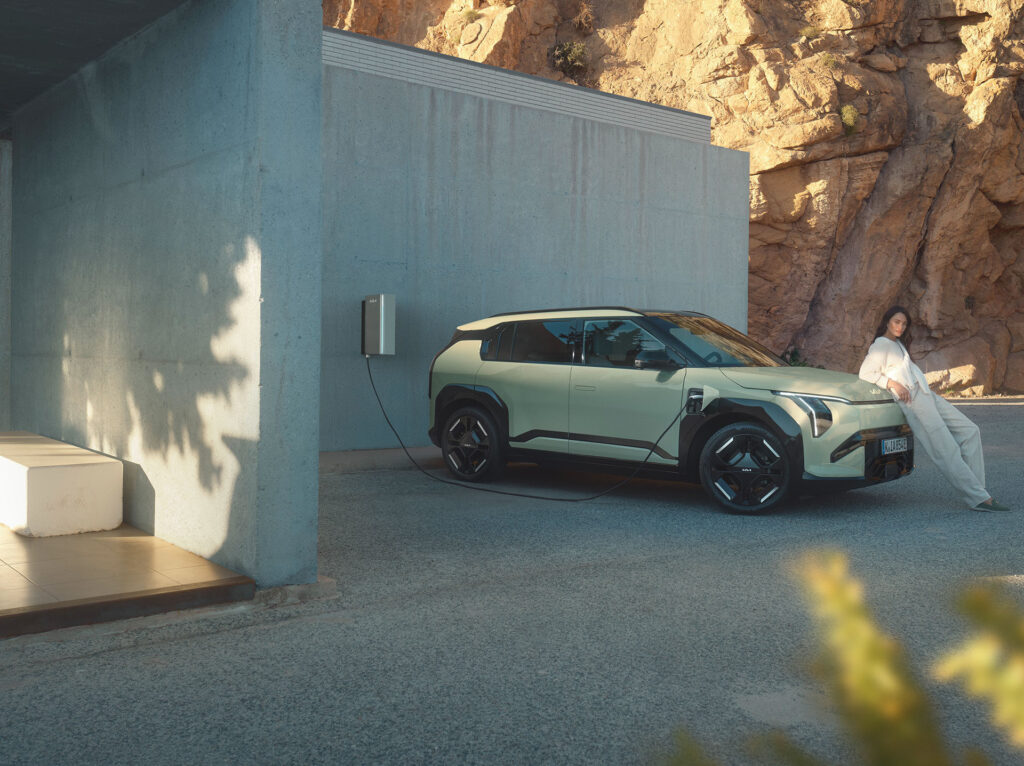 Kia EV3 Aufladen