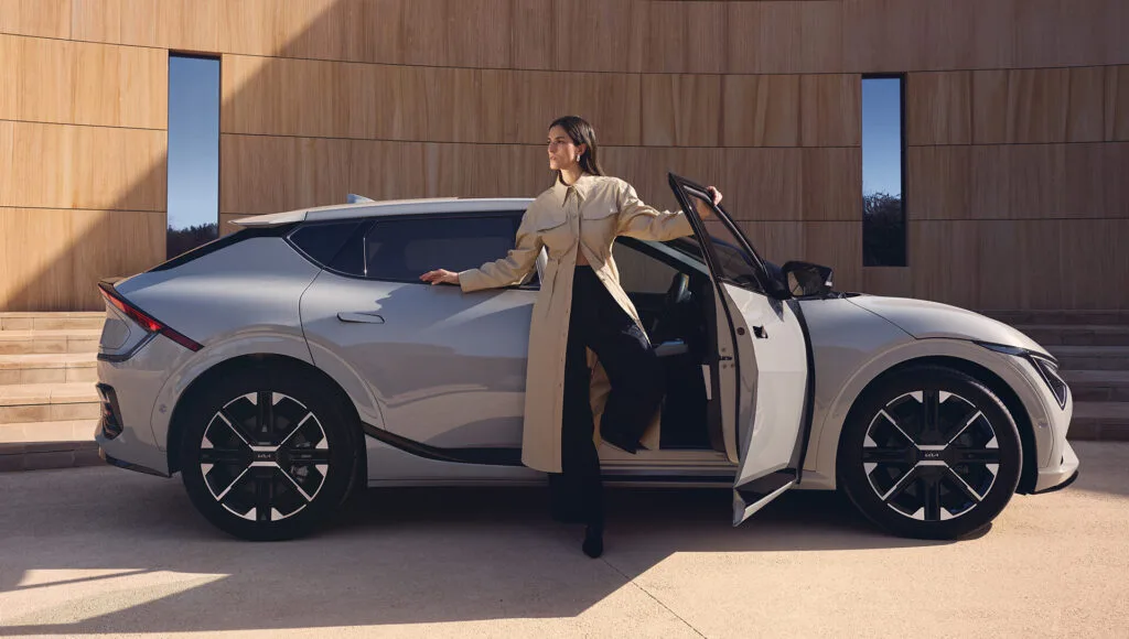 Kia EV6 Aussteigen