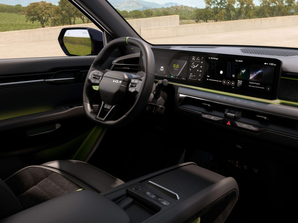 Kia E9 GT Infotainment