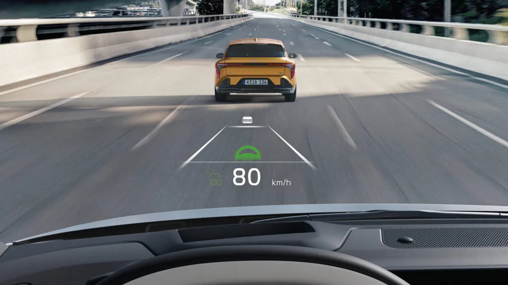 Kia K4 Head-up Display
