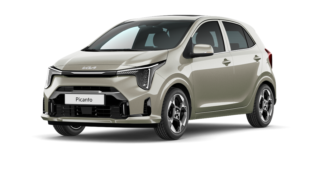 Der Kia Picanto Spirit, beige