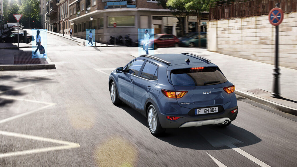 Kia Stonic Frontalkollision