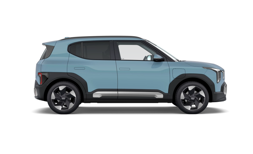 Kia EV2 in Frostblue